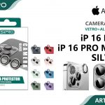 CAMERA GLASS IP 16PRO-PROMAX SILVER