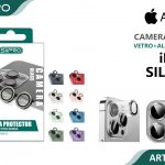 CAMERA GLASS IP 17 SILVER