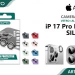 CAMERA GLASS IP 17PRO-PROMAX SILVER