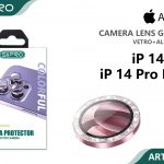 CAMERA GLASS IP 14PRO-MAX PINK