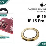 CAMERA GLASS IP 15PRO-PROMAX GOLD