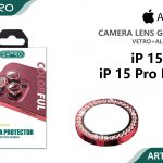 CAMERA GLASS IP 15PRO-PROMAX RED