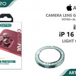 CAMERA GLASS IP 16-16PLUS LIGHTGREEN