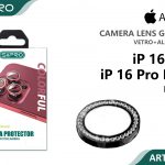CAMERA GLASS IP 16PRO-PROMAX BLACK