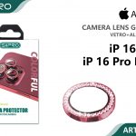 CAMERA GLASS IP 16PRO-PROMAX PINK