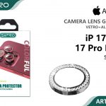 CAMERA GLASS IP 17PRO-PROMAX SILVER