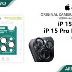 CAMERA GLASS IP 15PRO-PROMAX BLACK