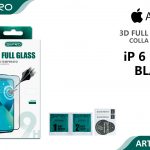 GLASS 5D IP 6PLUS BLACK