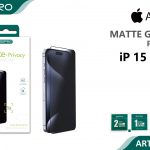 GLASS MATTE PRIVACY IP 15PLUS