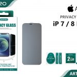 GLASS PRIVACY IP 7-8PLUS BLACK
