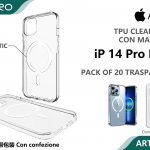 COVER TRASPARENTE MAGNETICO IP 14PROMAX