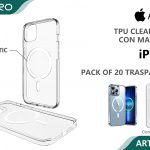 COVER TRASPARENTE MAGNETICO IP 16E-17E