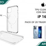 COVER TRASPARENTE MAGNETICO IP 16PRO