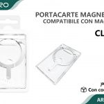 PORTACARTE MAGNETICO TRASPARENTE