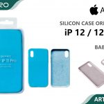 SILICONE CASE IP 12-12PRO #24 BABYBLUE