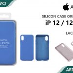 SILICONE CASE IP 12-12PRO #03 LACK BLUE