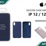 SILICONE CASE IP 12-12PRO #09 MIDNIGHT BLUE