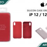 SILICONE CASE IP 12-12PRO #10 RED