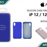 SILICONE CASE IP 12-12PRO #12 ROYAL BLUE