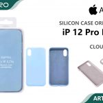 SILICONE CASE IP 12PROMAX #25 CLOUDBLUE