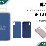 SILICONE CASE IP 13MINI #11 COBALT BLUE