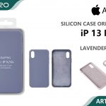 SILICONE CASE IP 13MINI #02 LAVENDER GRAY