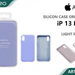 SILICONE CASE IP 13MINI #19 LIGHT PURPLE