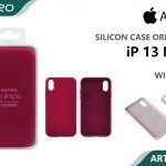SILICONE CASE IP 13MINI #23 WINERED