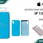 SILICONE CASE IP 13PRO #24 BABYBLUE