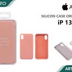 SILICONE CASE IP 13PRO #08 PEACH