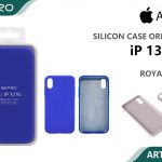 SILICONE CASE IP 13PRO #12 ROYAL BLUE