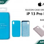 SILICONE CASE IP 13PROMAX #24 BABYBLUE