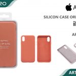 SILICONE CASE IP 14 #01 APRICOT