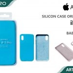 SILICONE CASE IP 14 #24 BABYBLUE