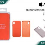 SILICONE CASE IP 14 #27 ORANGE