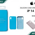SILICONE CASE IP 14PLUS #24 BABYBLUE
