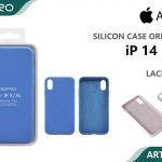 SILICONE CASE IP 14PLUS #03 LACK BLUE