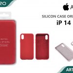 SILICONE CASE IP 14PLUS #10 RED