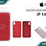 SILICONE CASE IP 14PRO #10 RED