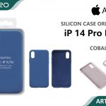 SILICONE CASE IP 14PROMAX #11 COBALT BLUE