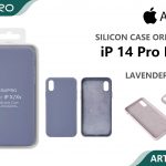 SILICONE CASE IP 14PROMAX #02 LAVENDER GRAY
