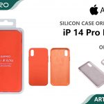 SILICONE CASE IP 14PROMAX #27 ORANGE