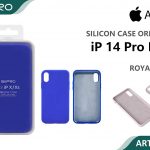 SILICONE CASE IP 14PROMAX #12 ROYAL BLUE
