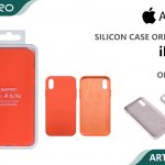 SILICONE CASE IP 15 #27 ORANGE