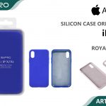 SILICONE CASE IP 15 #12 ROYAL BLUE
