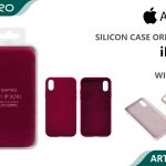 SILICONE CASE IP 15 #23 WINE RED