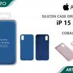 SILICONE CASE IP 15PLUS #11 COBALT BLUE
