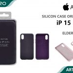 SILICONE CASE IP 15PLUS #28 ELDERBERRY