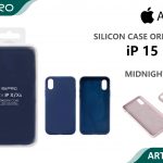 SILICONE CASE IP 15PLUS #09 MIDNIGHT BLUE