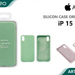SILICONE CASE IP 15PLUS #13 MINT